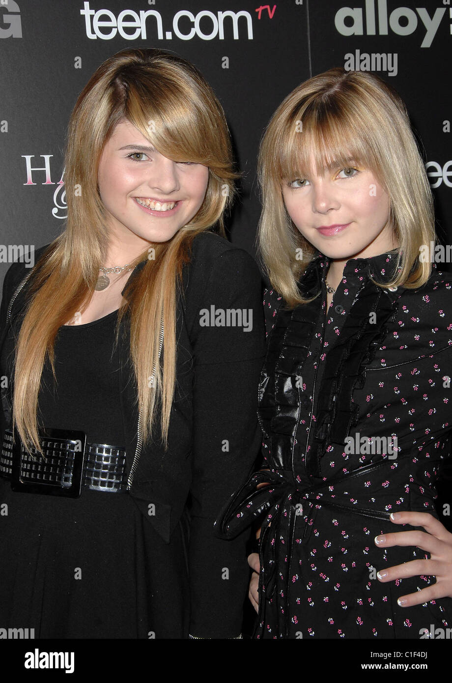 Guests Teen  and LG introduce the Haute & Bothered launch party at the Sunset Tower in West Hollywood Los Angeles, California - Stock Photo