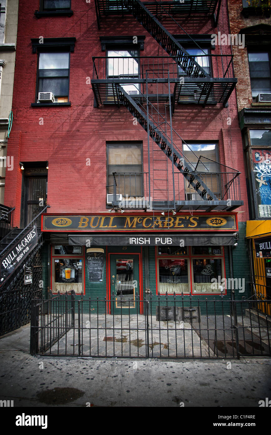 Little business in the neighborhood of Saint Mark's Place, East Village, Manhattan, New York City Stock Photo