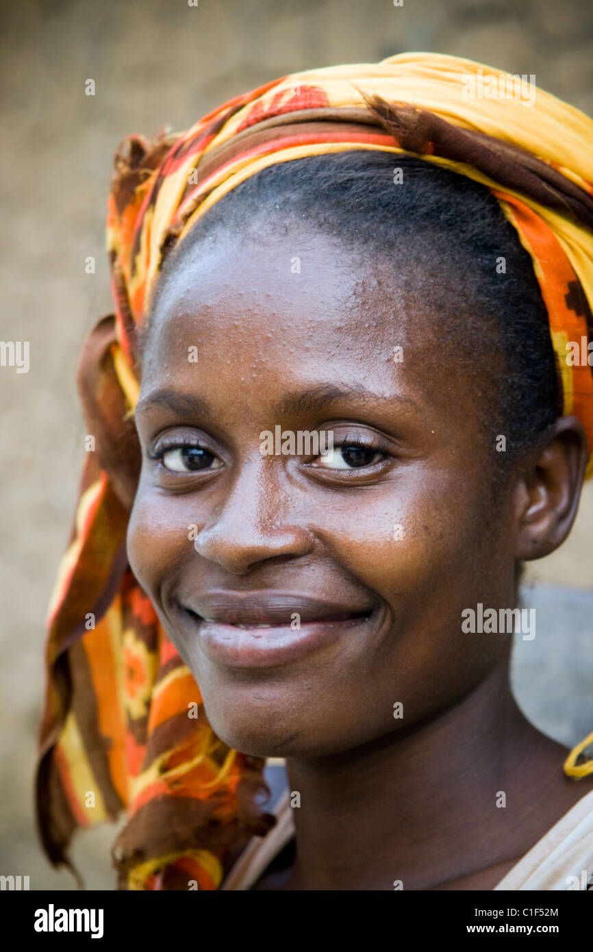 Congolese Woman ,Betou ,Republic of the Congo Stock Photo Alamy