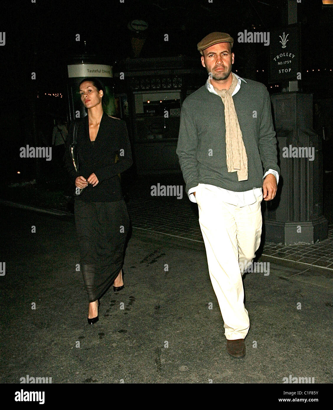 Billy Zane out and about at the Grove after having dinner with a female ...
