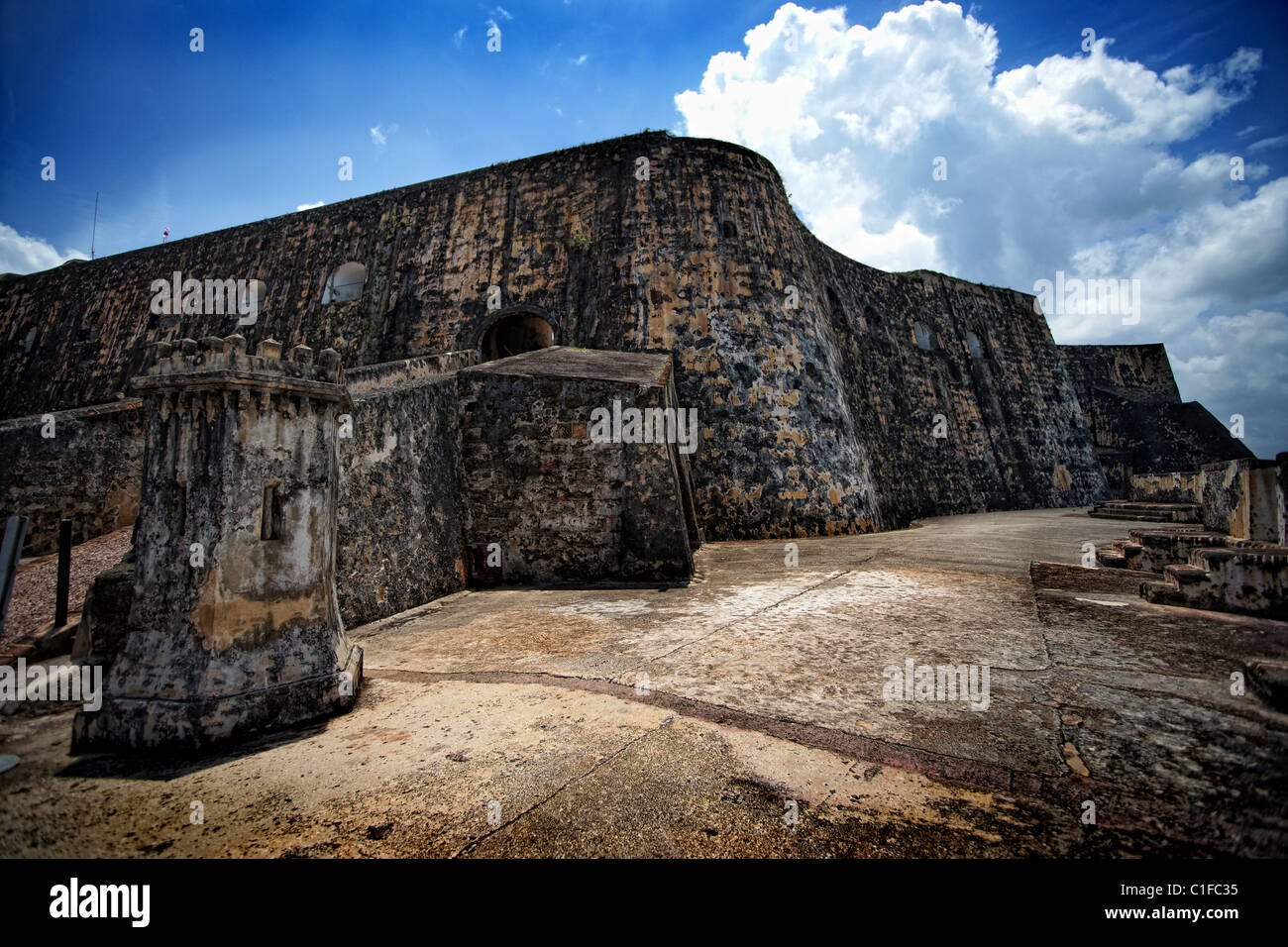 el morro fortress, san juan, puerto rico Stock Photo