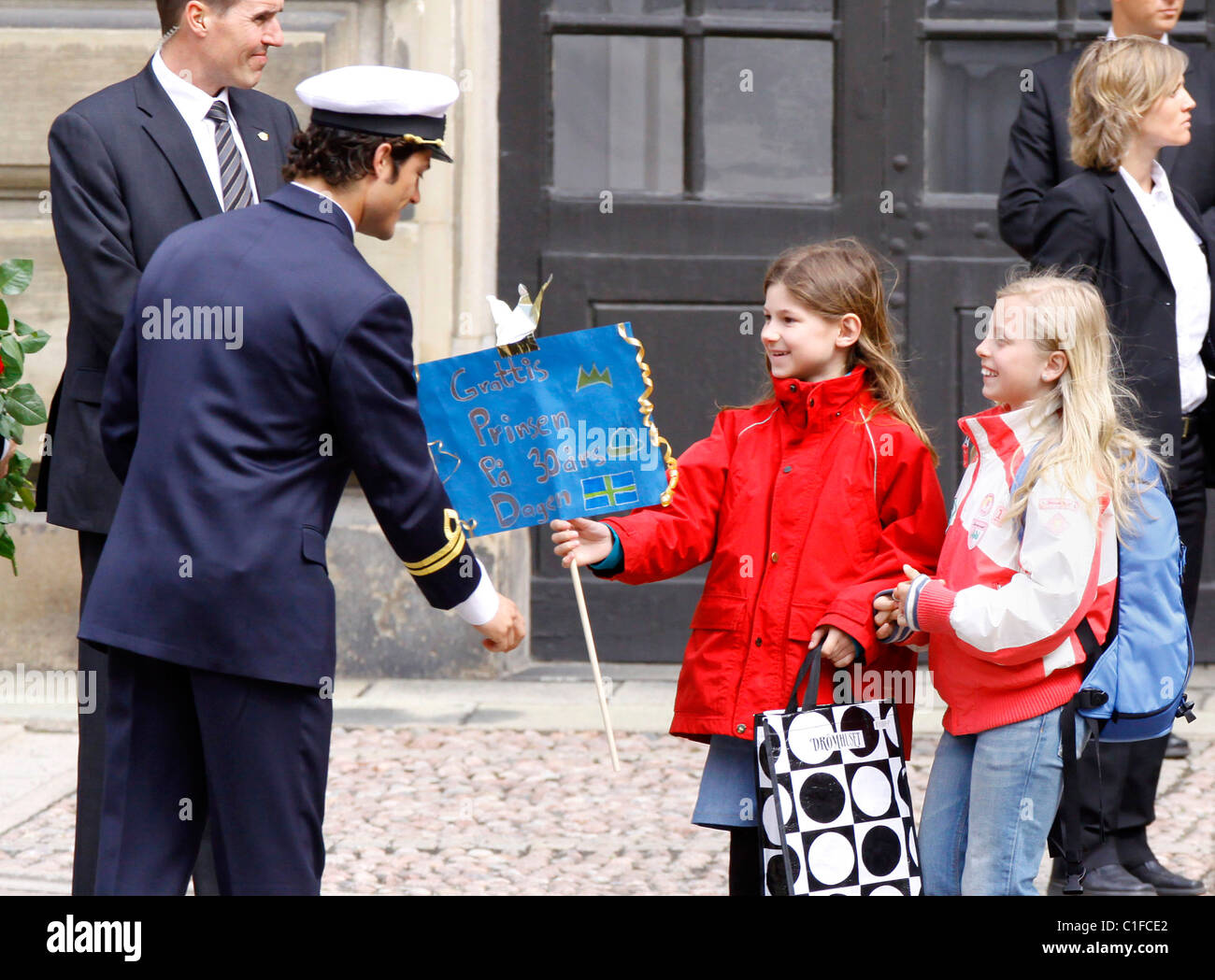 Prince Carl Philip of Sweden Prince Carl Philip of Sweden celebrates