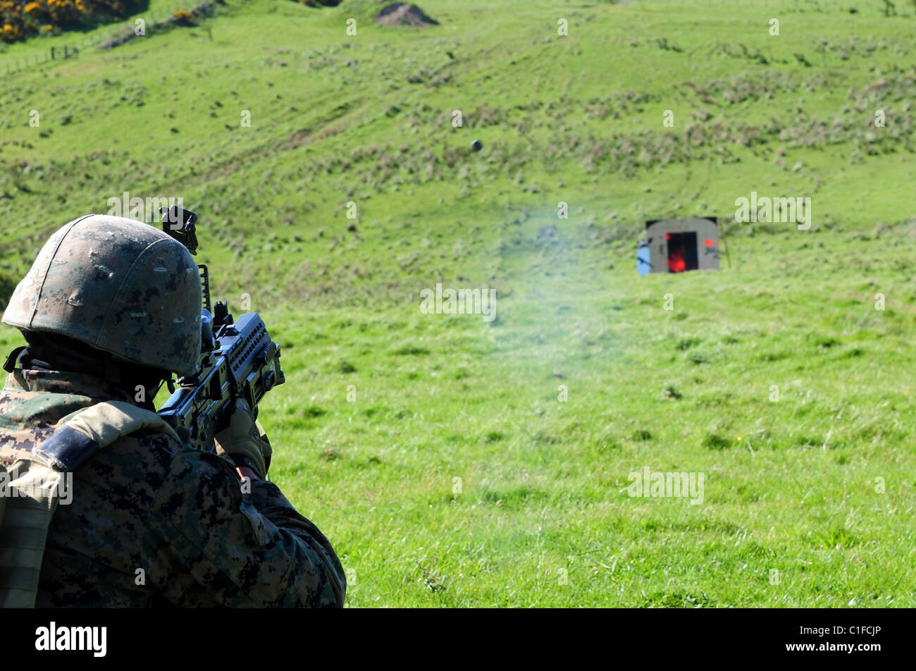 The UGL is manufactured by Heckler & Koch and is fitted to the L85 ...