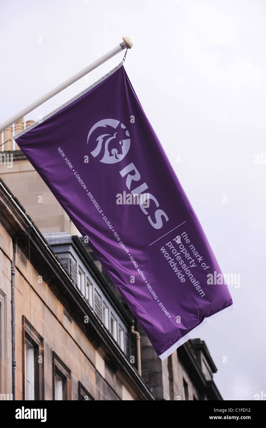 Royal Institute of Chartered Surveyors Scotland, HQ office Edinburgh Stock Photo