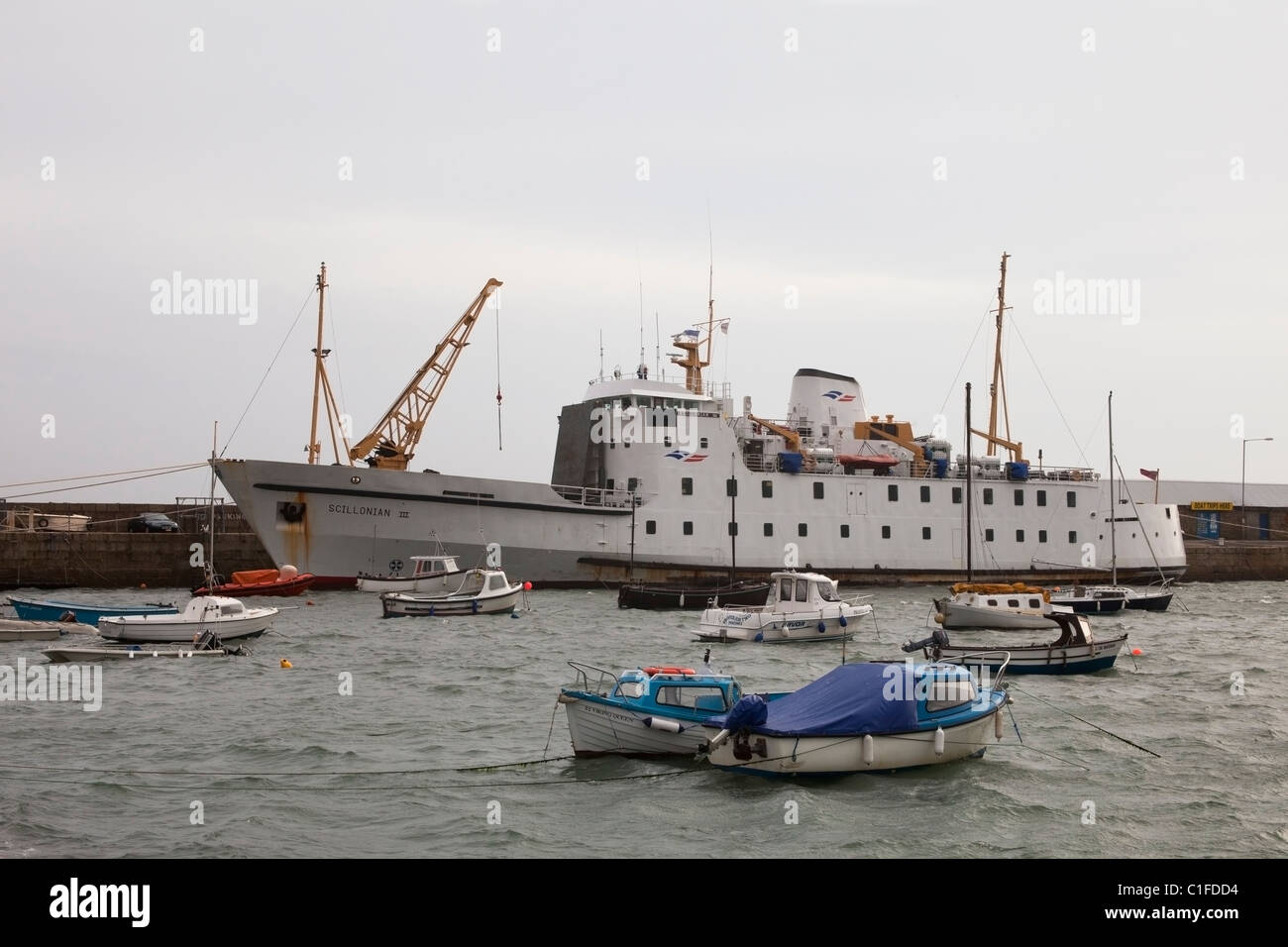 MV 'Scillonian' Isles of Scilly ferry Stock Photo Alamy