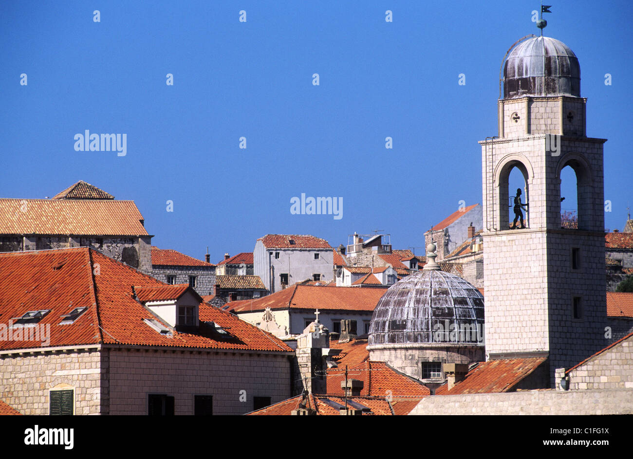 Croatia, Dubrovnik, old city center Stock Photo