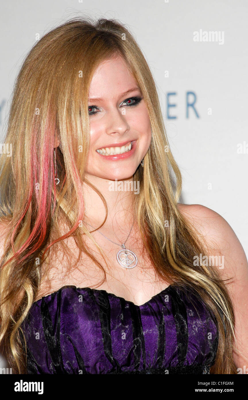 Avril Lavigne The 16th annual Race to erase MS held at the Hyatt Regency century plaza  Los Angeles, California - 05.08.09  : Stock Photo