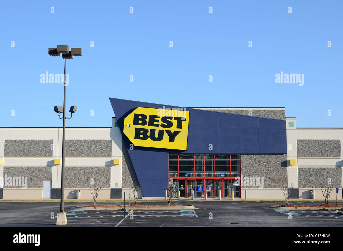 Athens, Georgia - March 17, 2010: A Best Buy March 17, 2010 in Athens, Ga. Stock Photo
