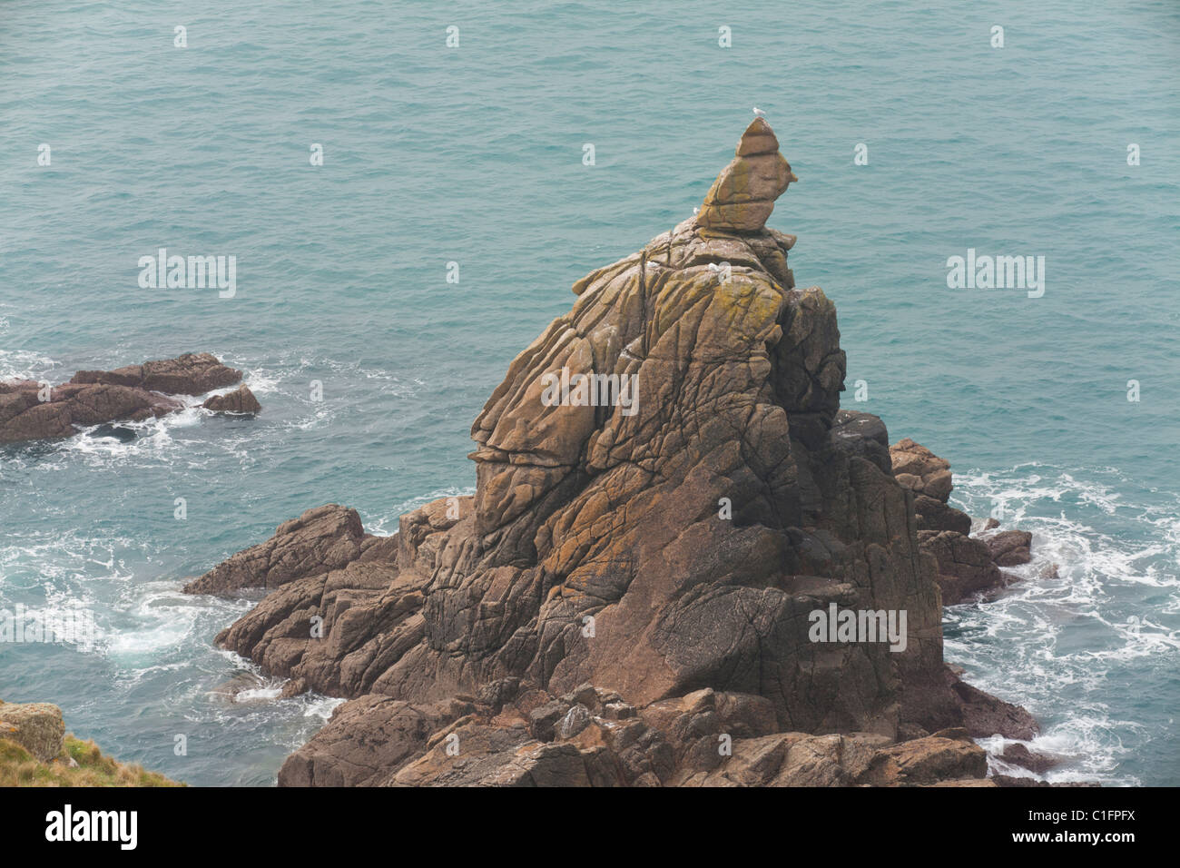 Off Shore Rocks Offshore rocks at Land's End Cornwall Stock Photo - Alamy