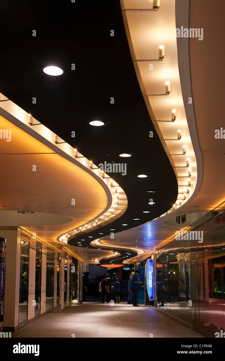 Peddler's Walk at the entertainment district of Clarke Quay, Singapore Stock Photo