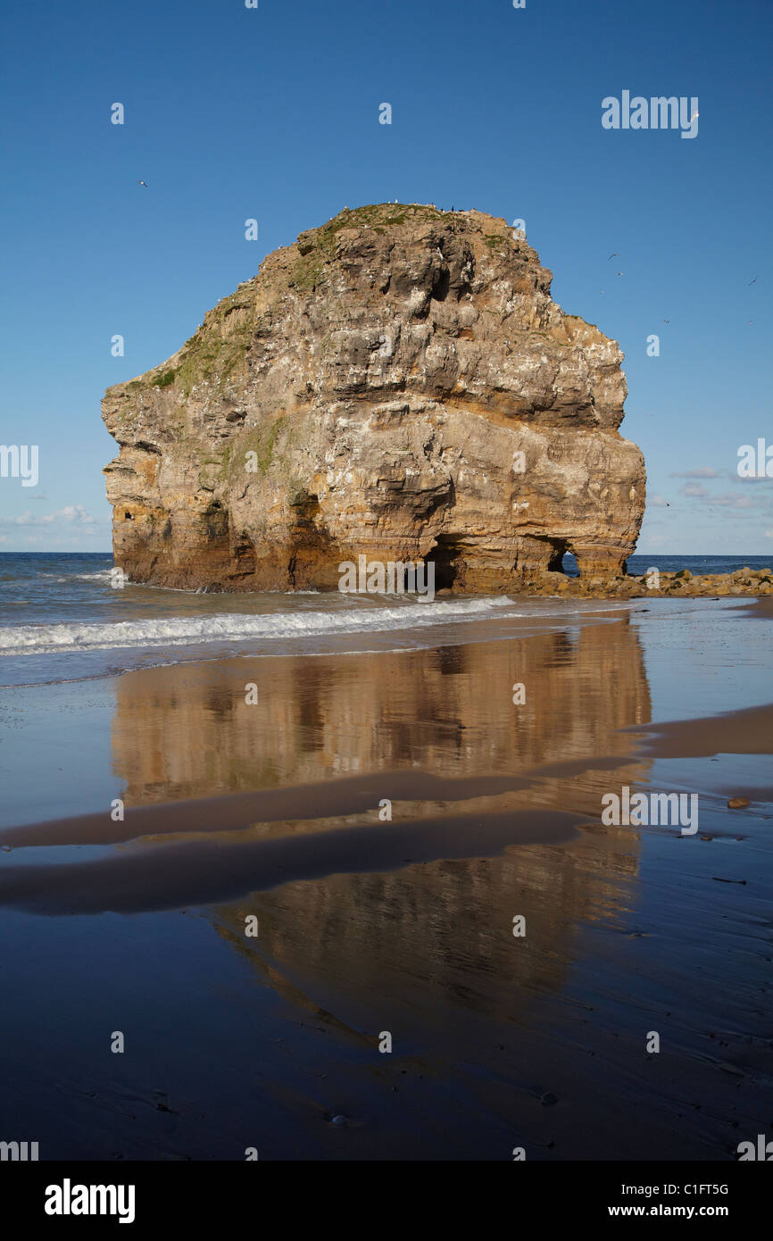 Marsden Rock, Marsden, South Shields, South Tyneside, England, United Kingdom Stock Photo