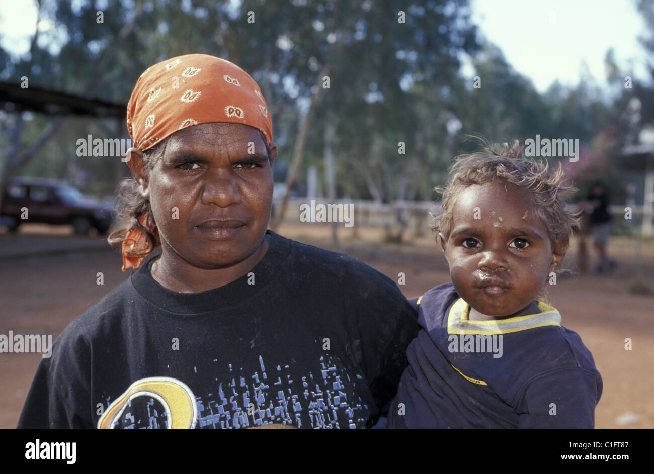 Traditional Aboriginal Family