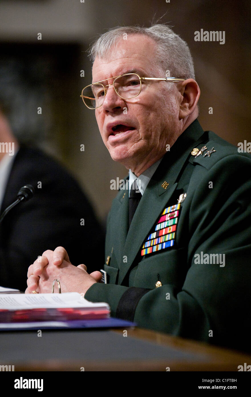 General Ronald L. Burgess, Jr., Director of the Defense Intelligence Agency (DIA) Stock Photo
