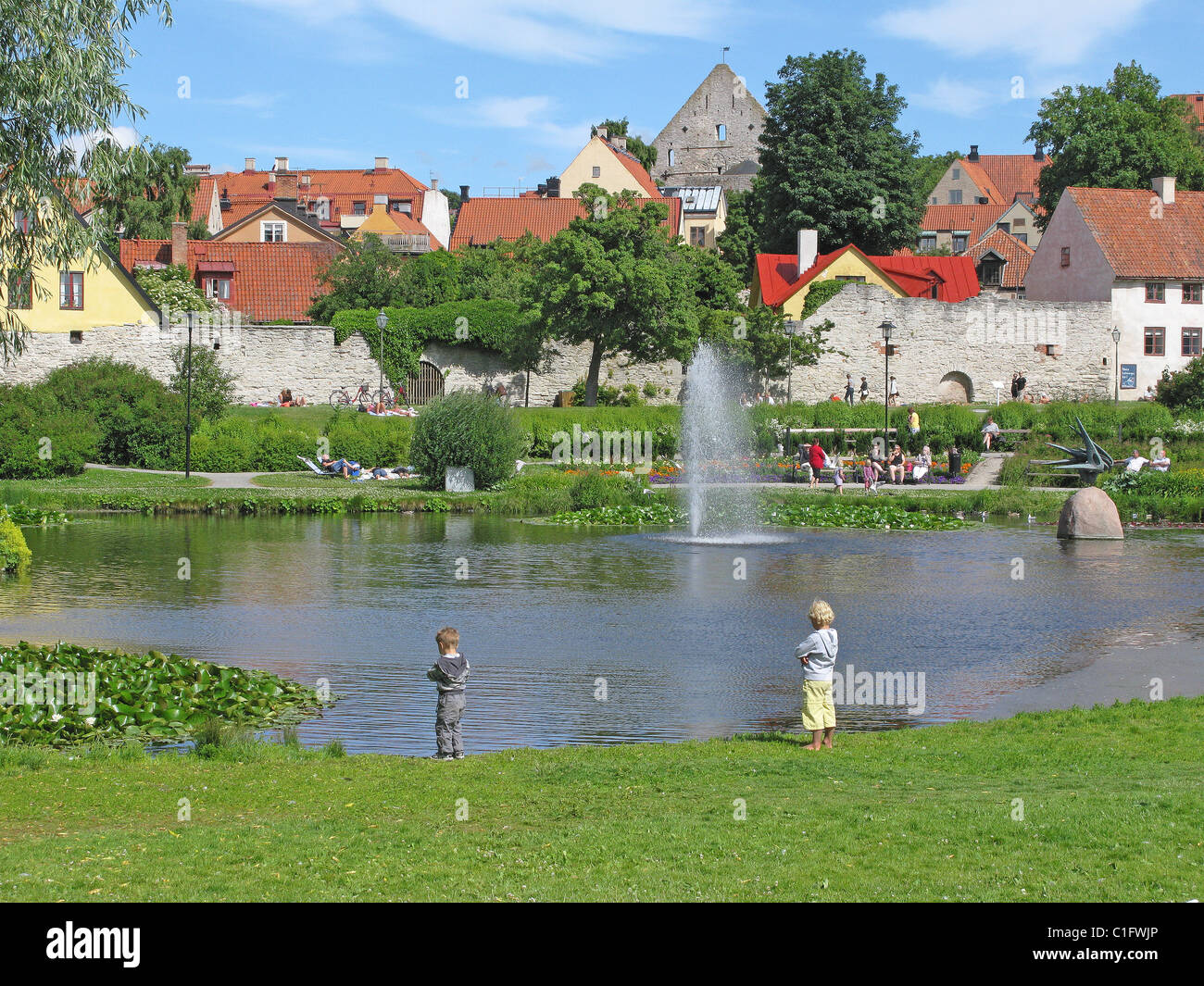 Almedalen site Of The Former Hanseatic Harbour Visby Gotland almedalen-site-of-the-former-hanseatic-harbour-visby-gotland