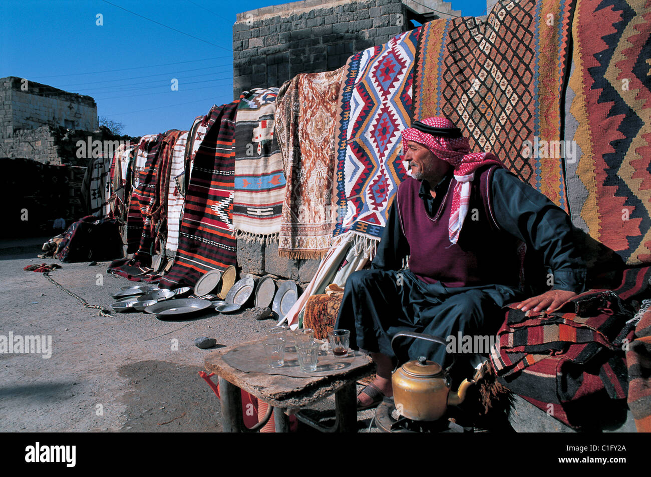 Bedouian Rug Bedouin carpets hi-res stock photography and images - Alamy