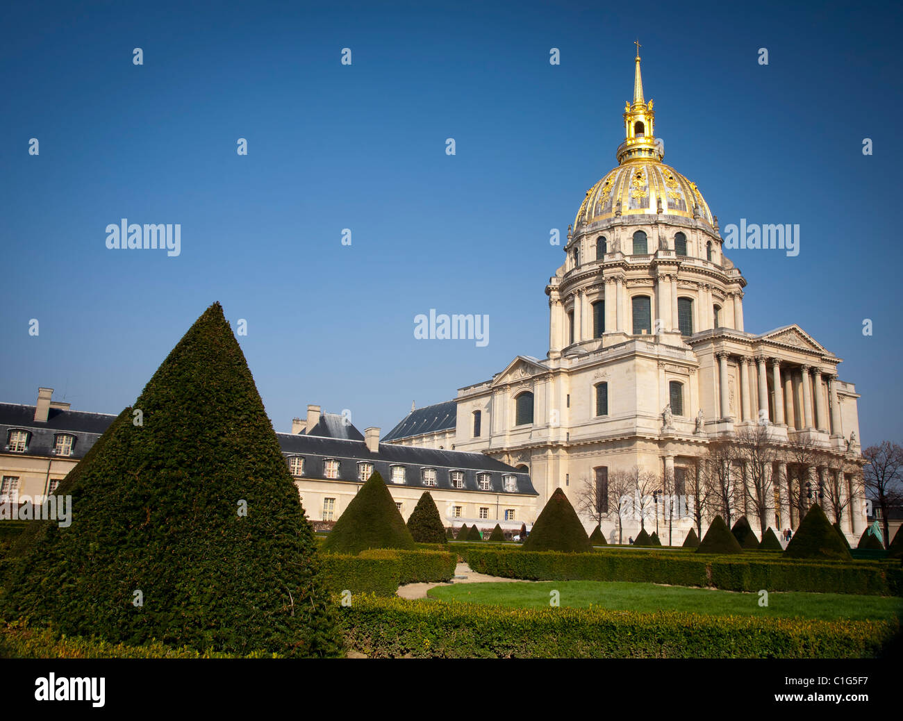 The National Residence of the Invalids. Paris, France. Stock Photo