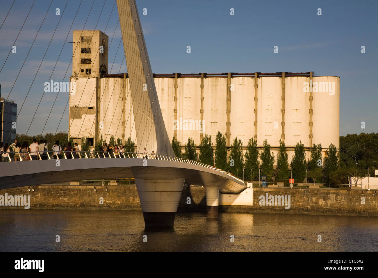 Puerto, Madero, Bueno, Aires Stock Photo