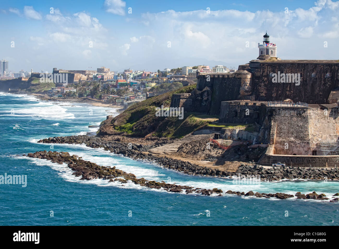 El Morro Castle, San Juan, Puerto Rico Stock Photo