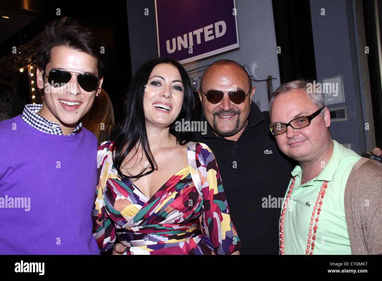 Luigi Tadini, Catherine Malandrino, Bernard Malandrino, Mickey Boardman  Paper Magazine and Tommy Hilfiger host 'Rebranding Stock Photo - Alamy