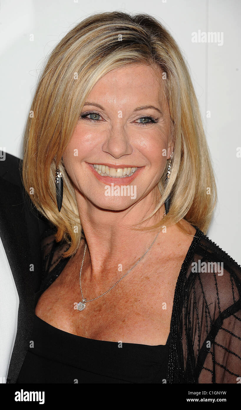 OLIVIA NEWTON-JOHN English/Australian singer and film actress Stock Photo