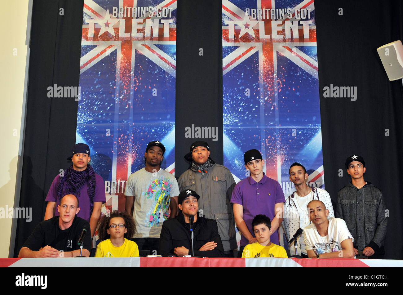 Street dance group Diversity Britain's Got Talent Winner's Press ...