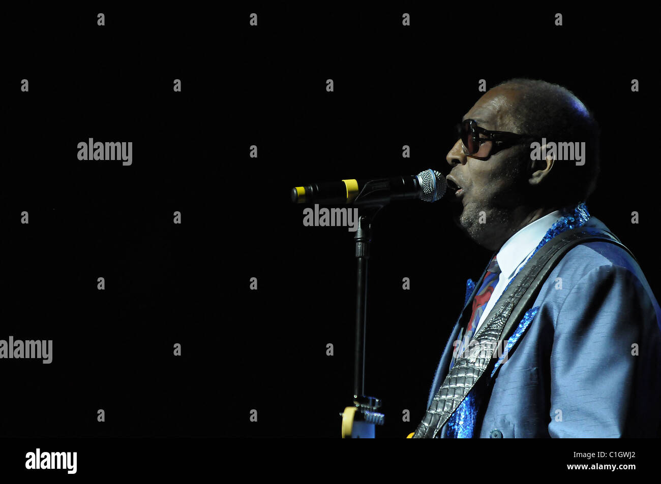 Clarence Carter The Legends Tour concert at the James L. Knight center ...