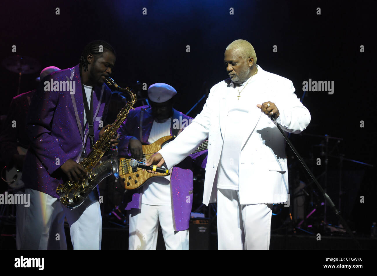 Mel Waiters The Legends Tour concert at the James L. Knight center Miami,  Florida - 30.05.09 Stock Photo - Alamy