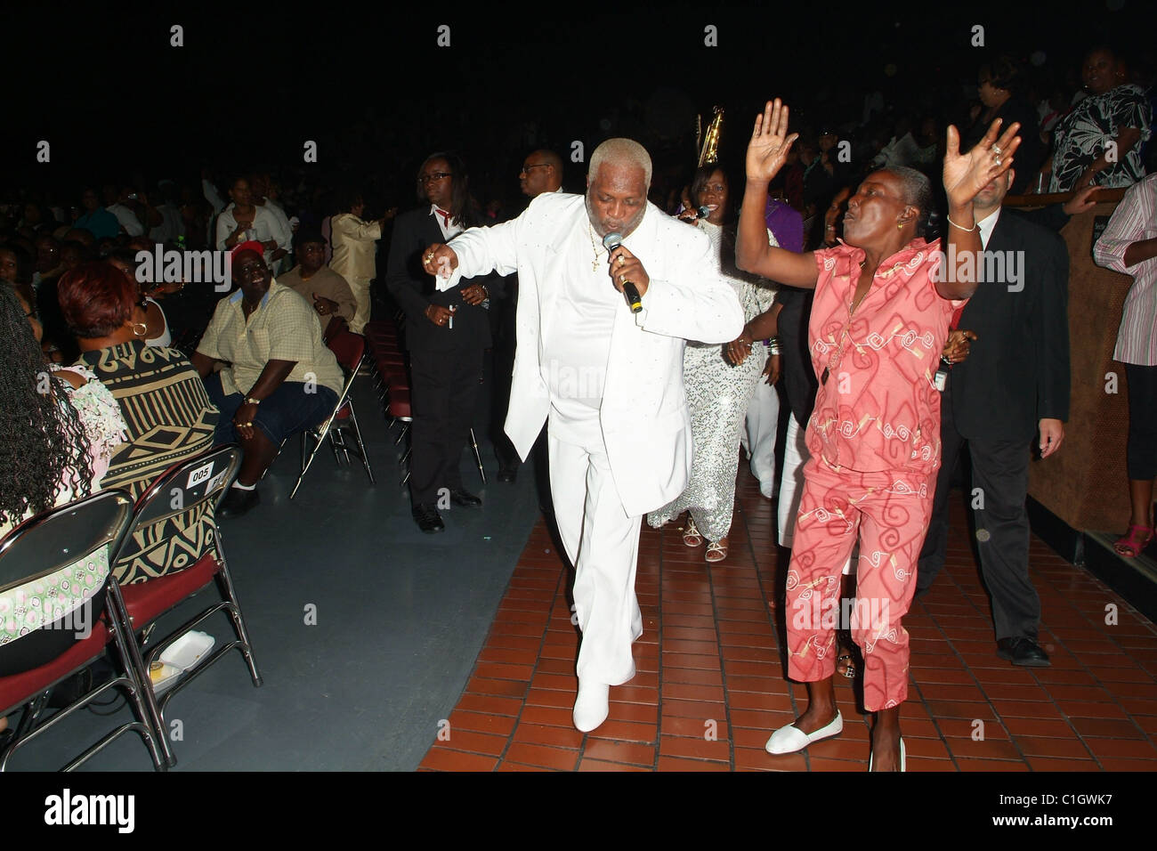 Mel Waiters The Legends Tour concert at the James L. Knight center Miami,  Florida - 30.05.09 Stock Photo - Alamy