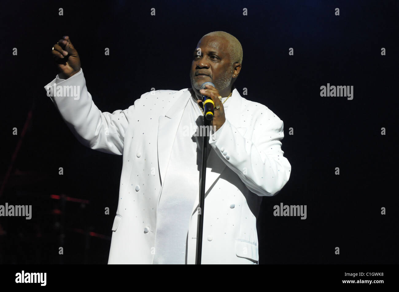 Mel Waiters The Legends Tour concert at the James L. Knight center Miami,  Florida - 30.05.09 Stock Photo - Alamy