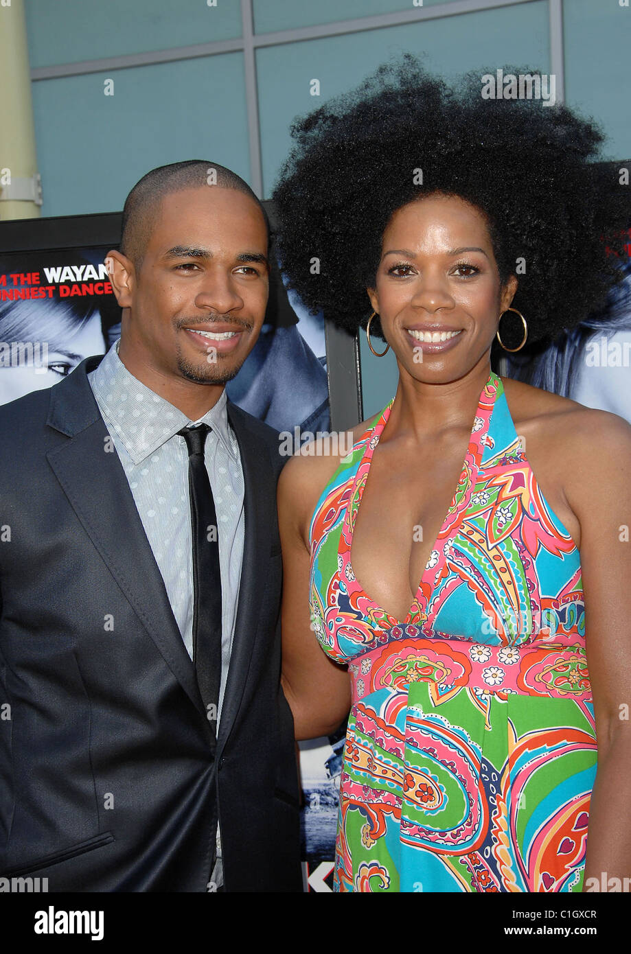 Damon Wayans Jr, Kim Wayans Los Angeles Premiere of 'Dance Flick'  held at the Arclight Theatre - Arrivals Hollywood, Stock Photo