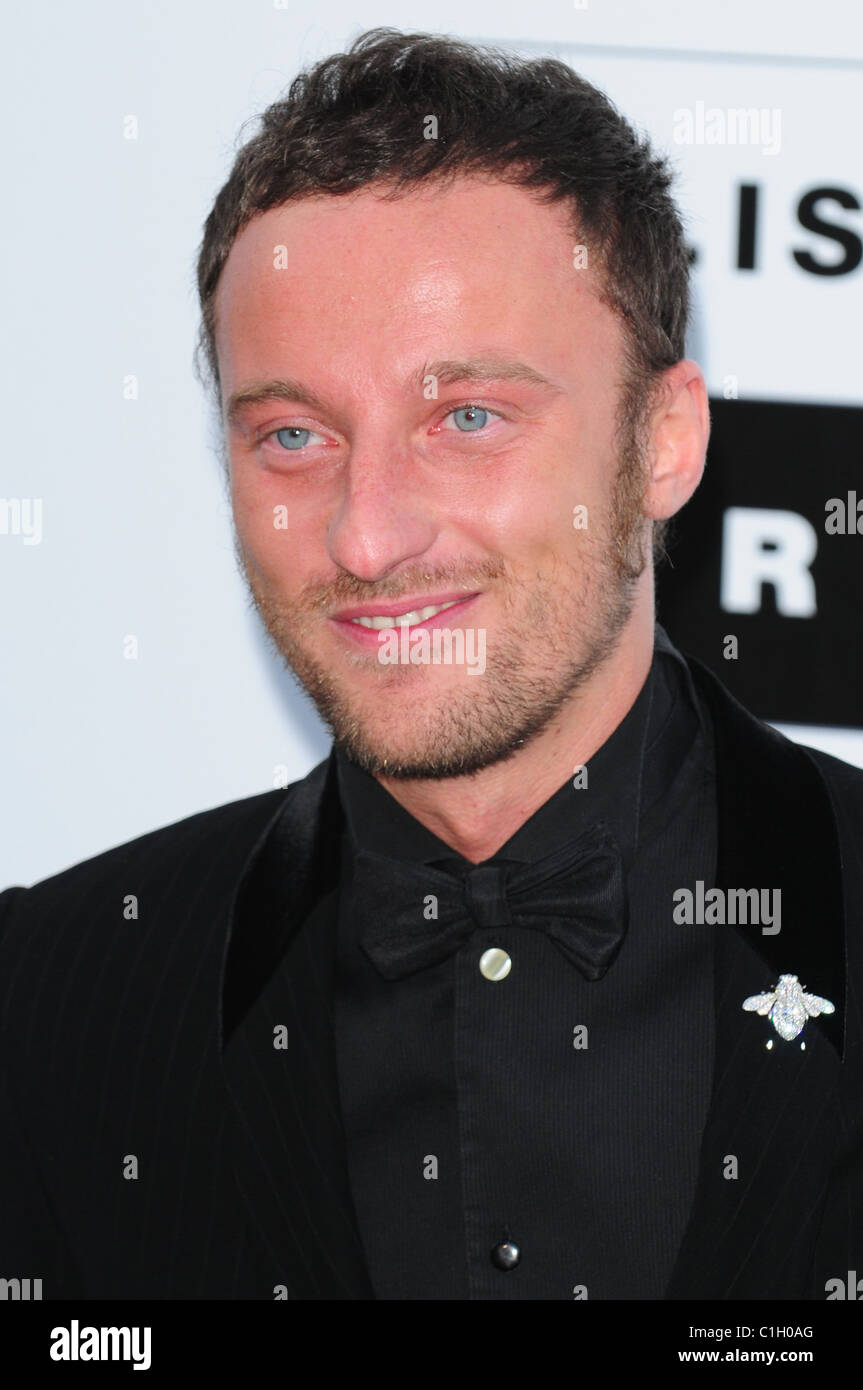 Francesco Facchinetti 2009 Cannes International Film Festival - Day 9 - amfAR Cinema Against AIDS 2009 cocktail party held at Stock Photo