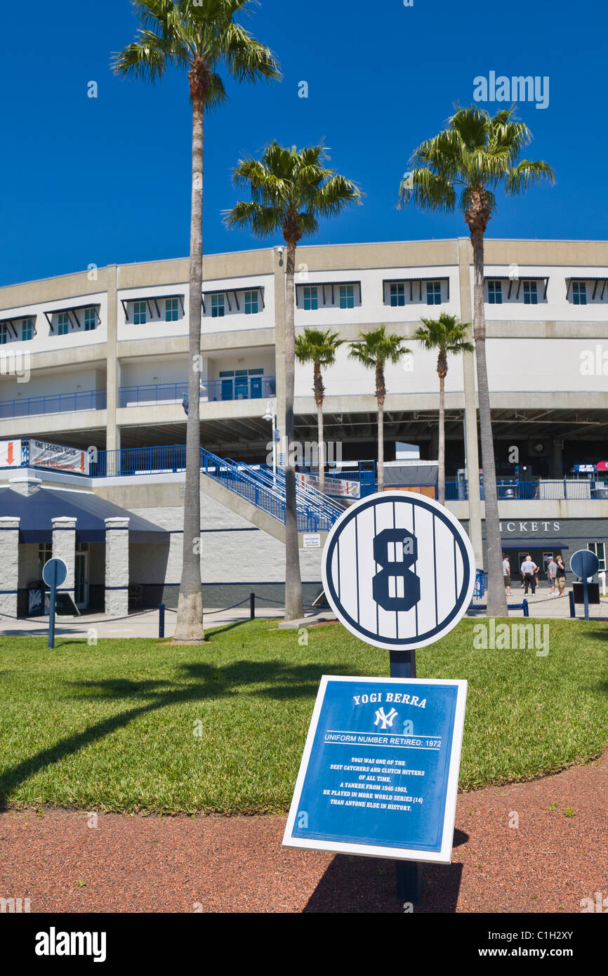George M. Steinbrenner Field New York Yankees baseball spring training stadium in Tampa Florida Stock Photo