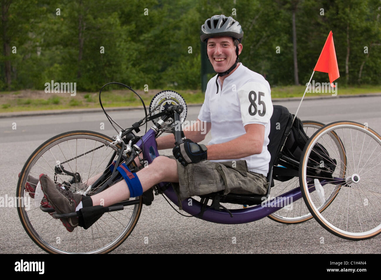 Picture of Recumbent and bike and horizontal hi-res stock photography and images ...