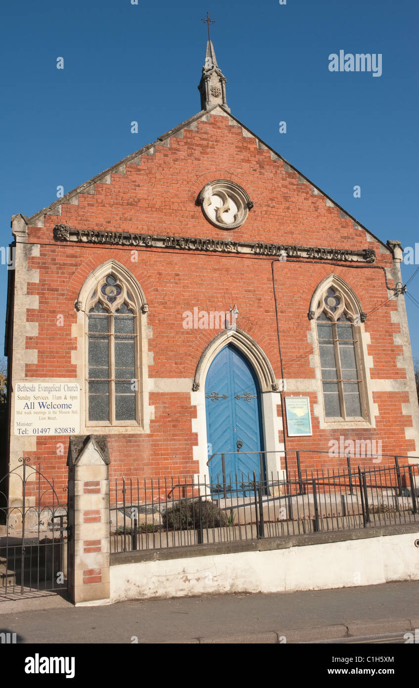 Primitive Methodist Chapel in Hay-on-Wye Stock Photo