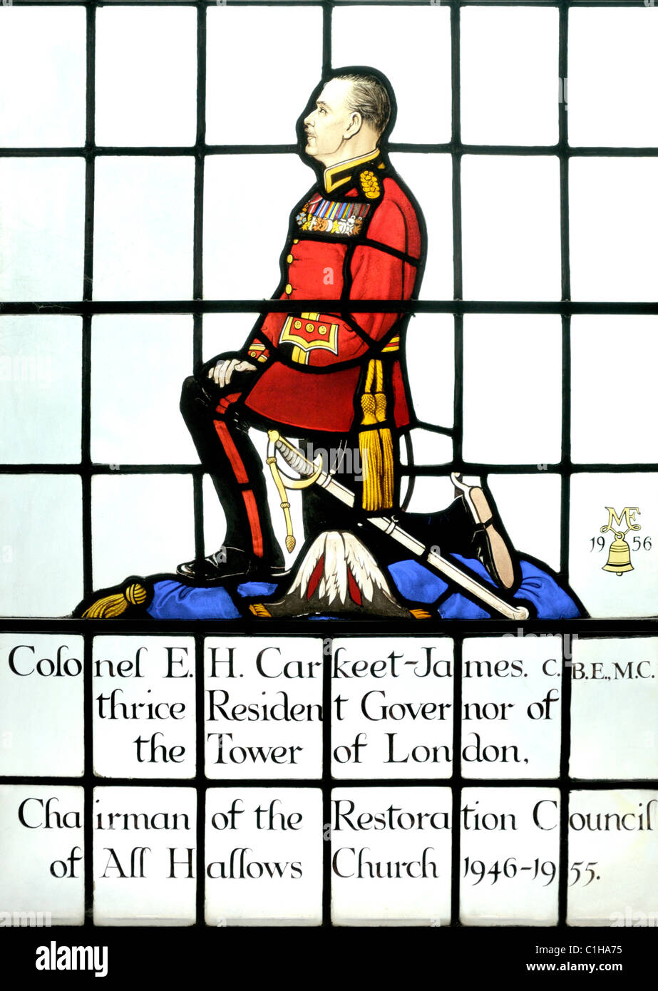 London England Uk Church Of All Hallows By The Tower 15thc Stock Photo Alamy alamy