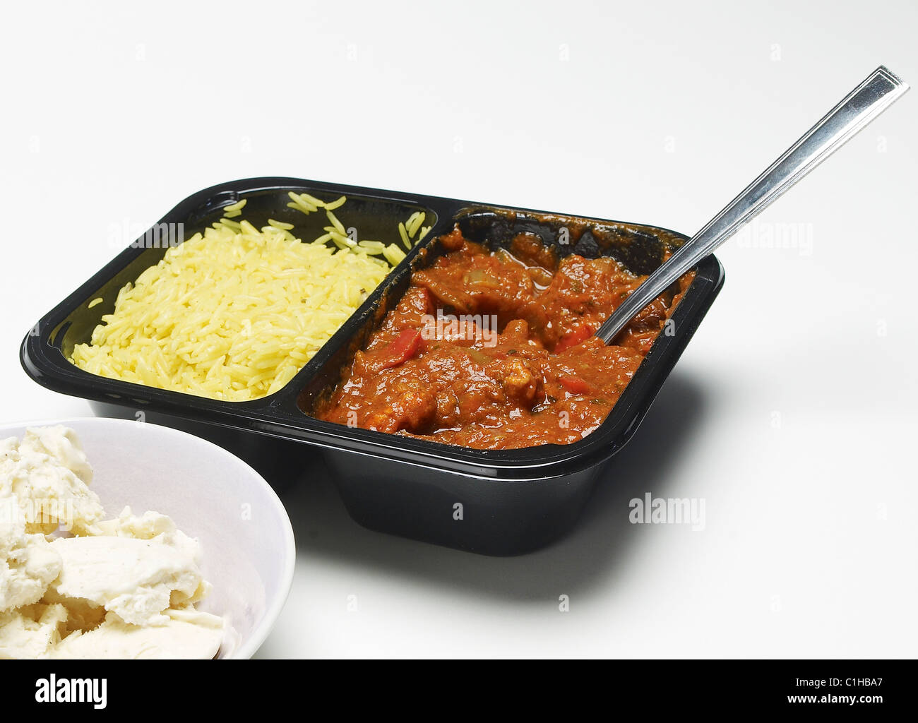 Take away curry Stock Photo
