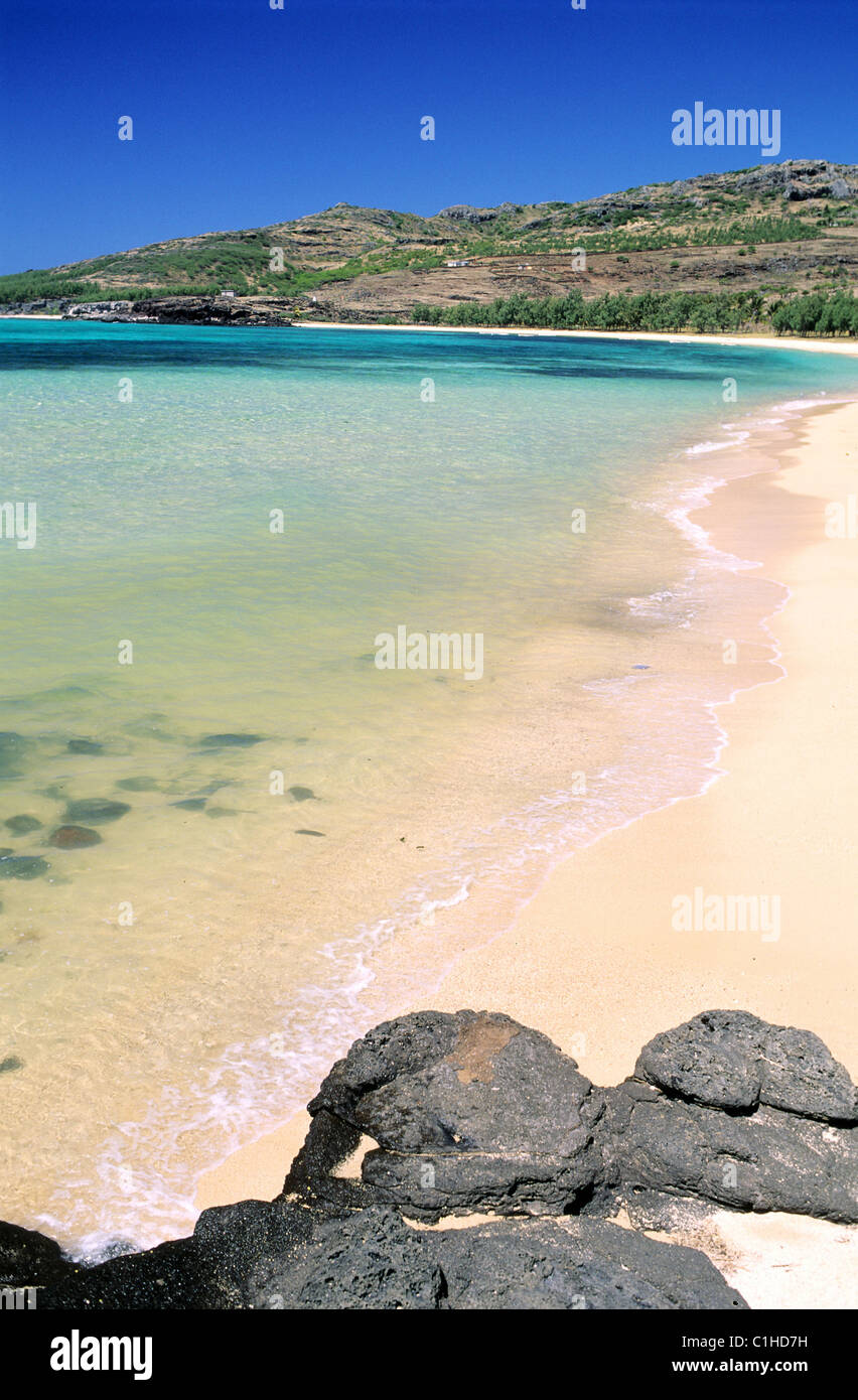 Mauritius, Rodrigues Island, Saint Francois bay Stock Photo Alamy