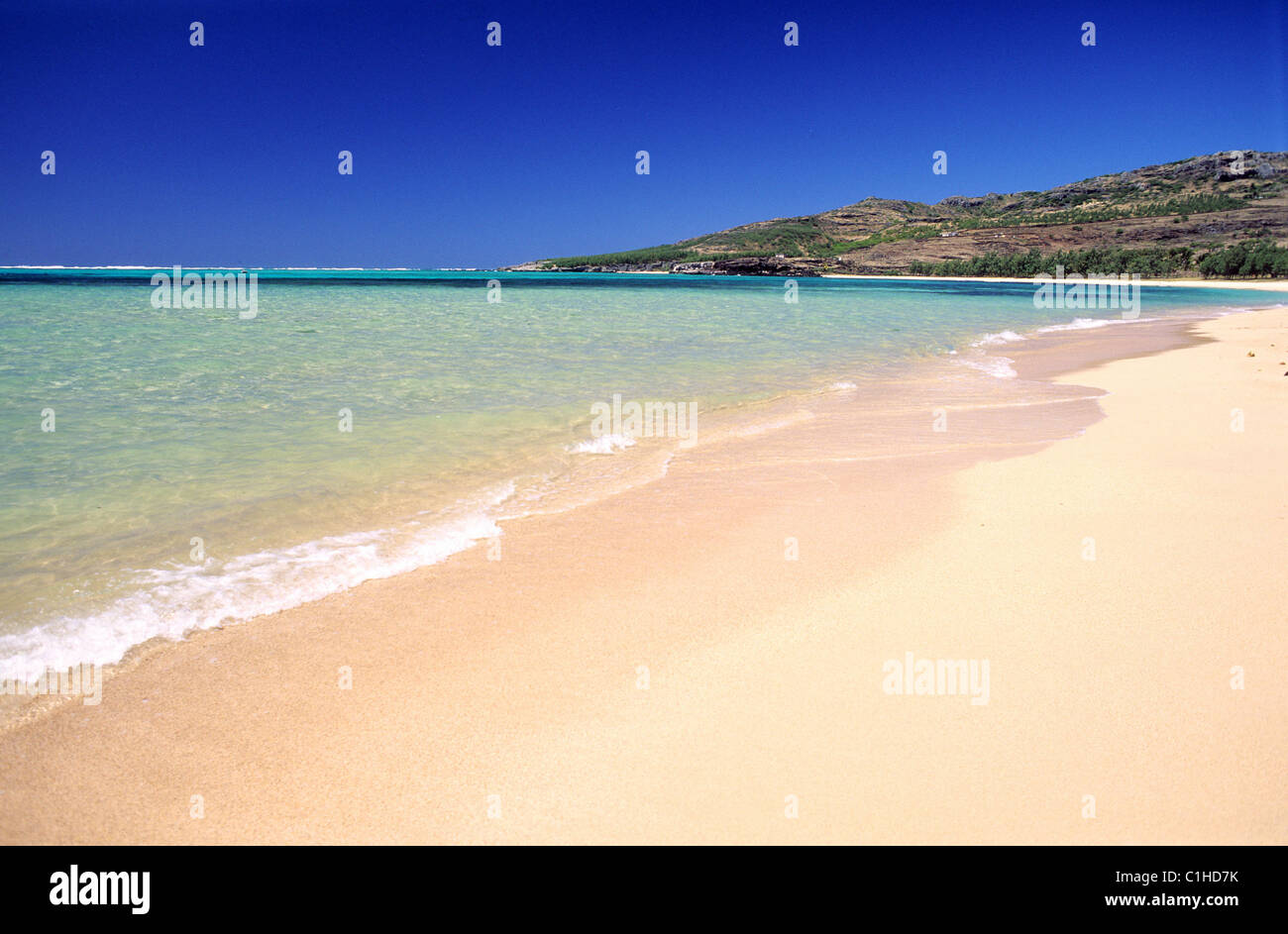 Mauritius, Rodrigues Island, Saint Francois bay Stock Photo Alamy