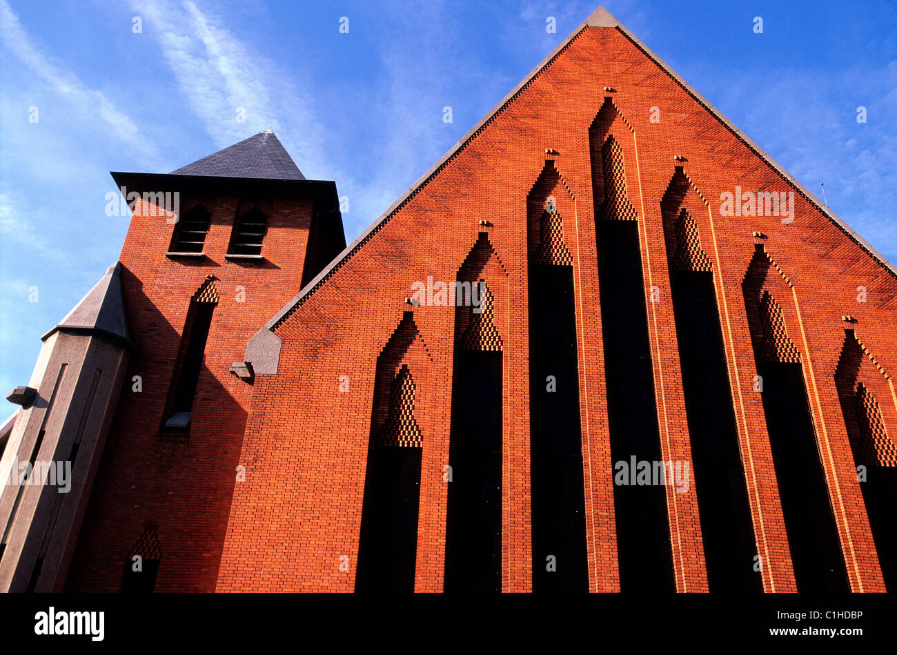France, Seine Saint Denis, Drancy, church Sainte Louise de Marillac