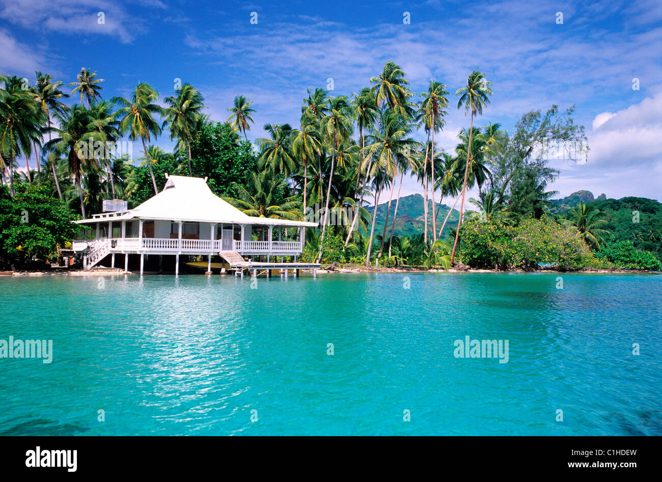France, French Polynesia, Society Islands, Island of Huahine, private