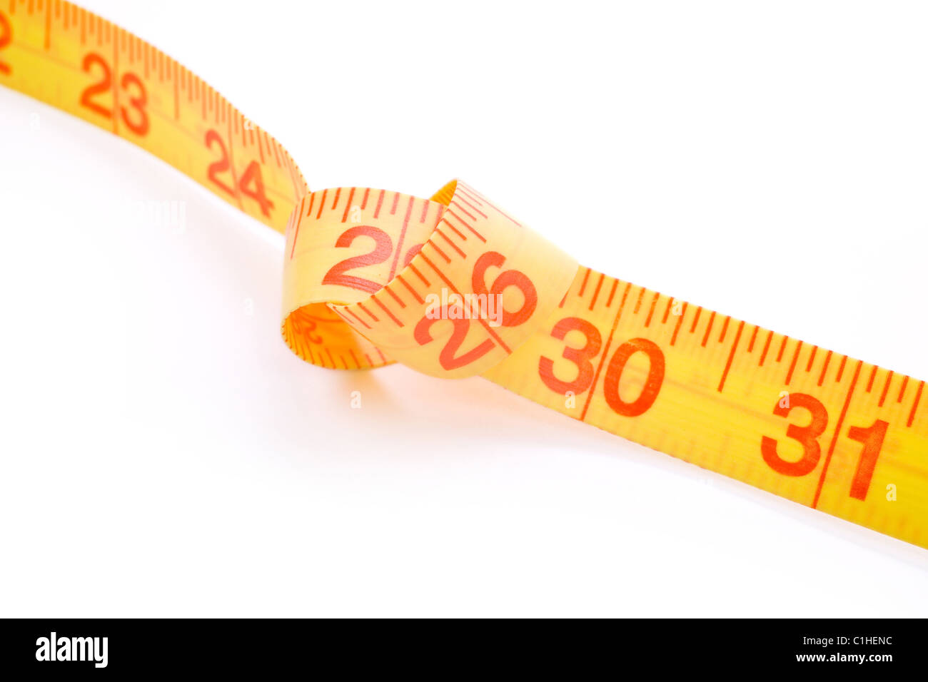 Tape Measure with white background Stock Photo - Alamy