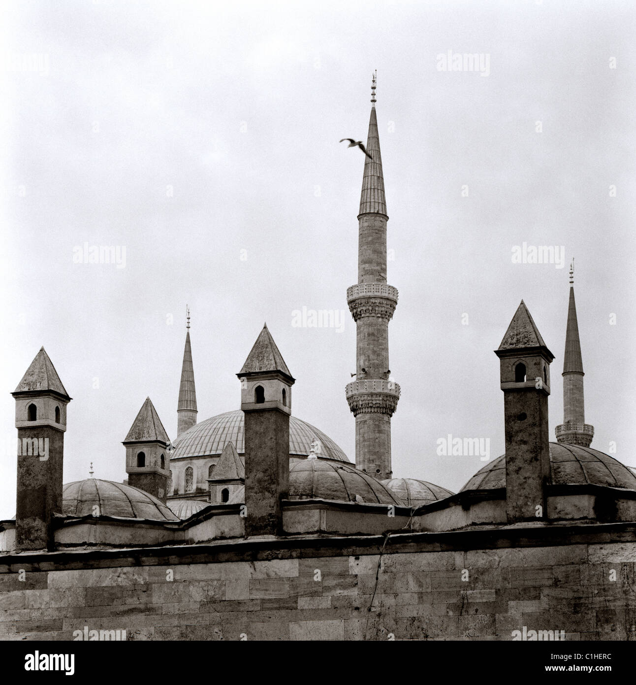 Blue Mosque Ottoman Empire architecture in Sultanhamet in Istanbul in