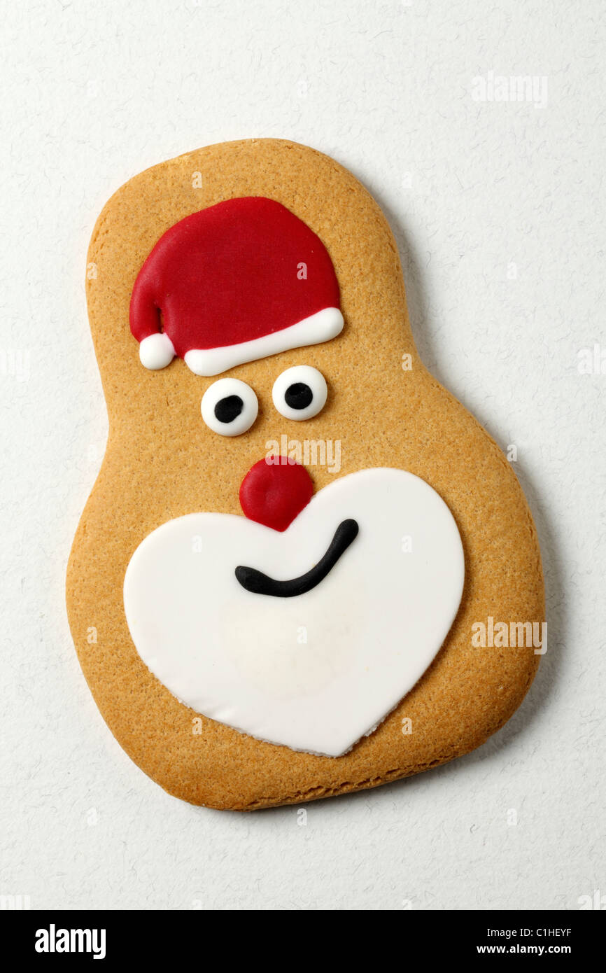 CHRISTMAS BISCUIT OR COOKIE Stock Photo