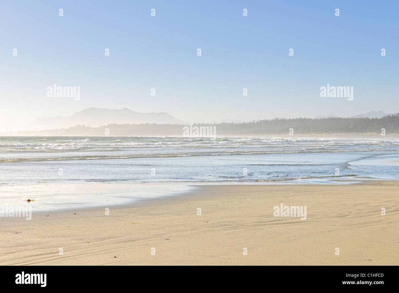 Long Beach in Pacific Rim National park, Vancouver Island, Canada Stock Photo