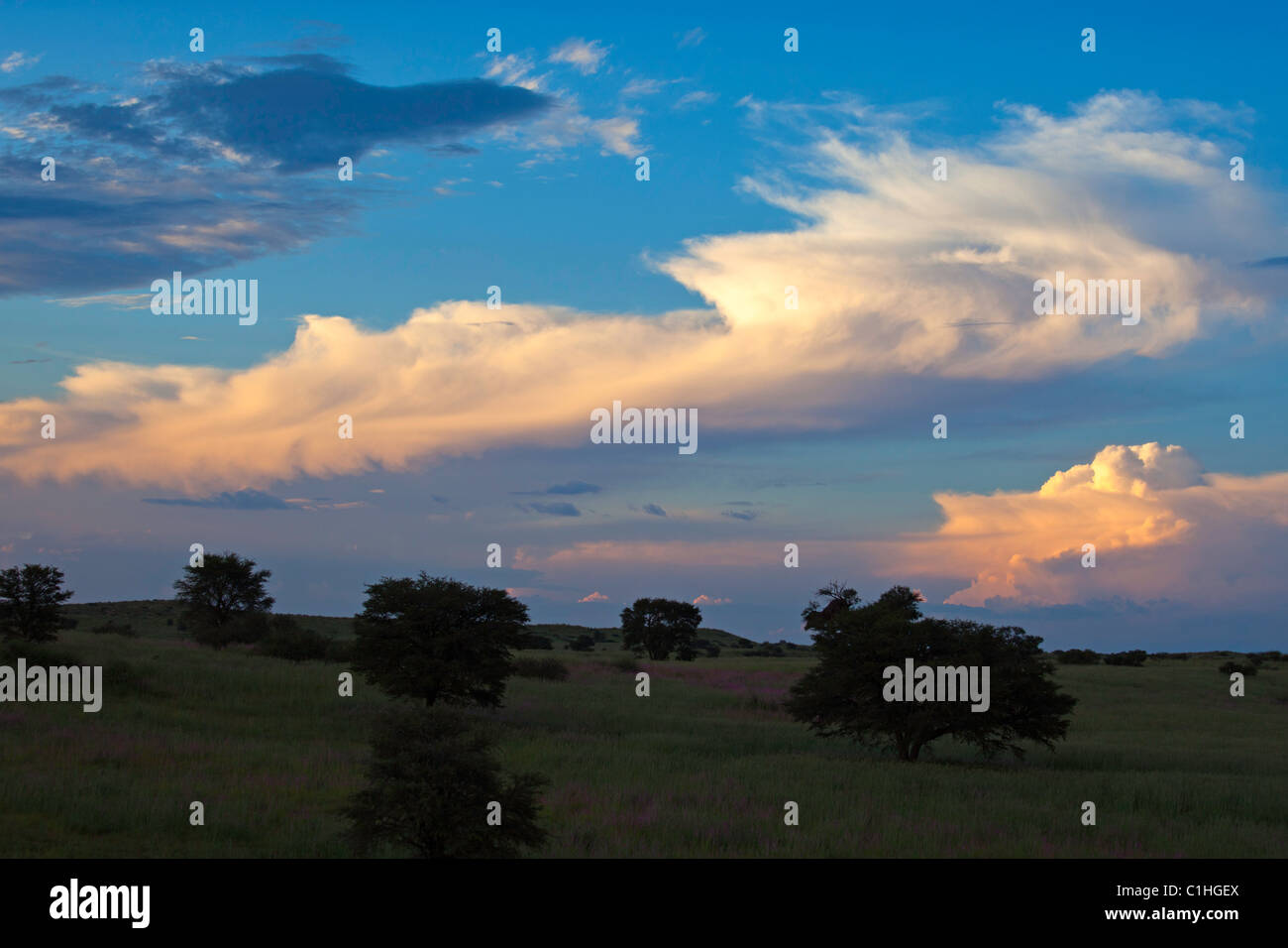 Orange cloud formation hi-res stock photography and images - Alamy