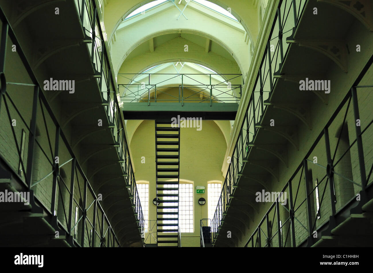 Ruthin Gaol Prison Stock Photo