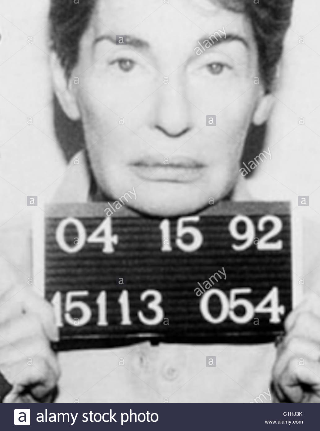 Leona Helmsley Mugshot Stock Photo: 35422791 - Alamy