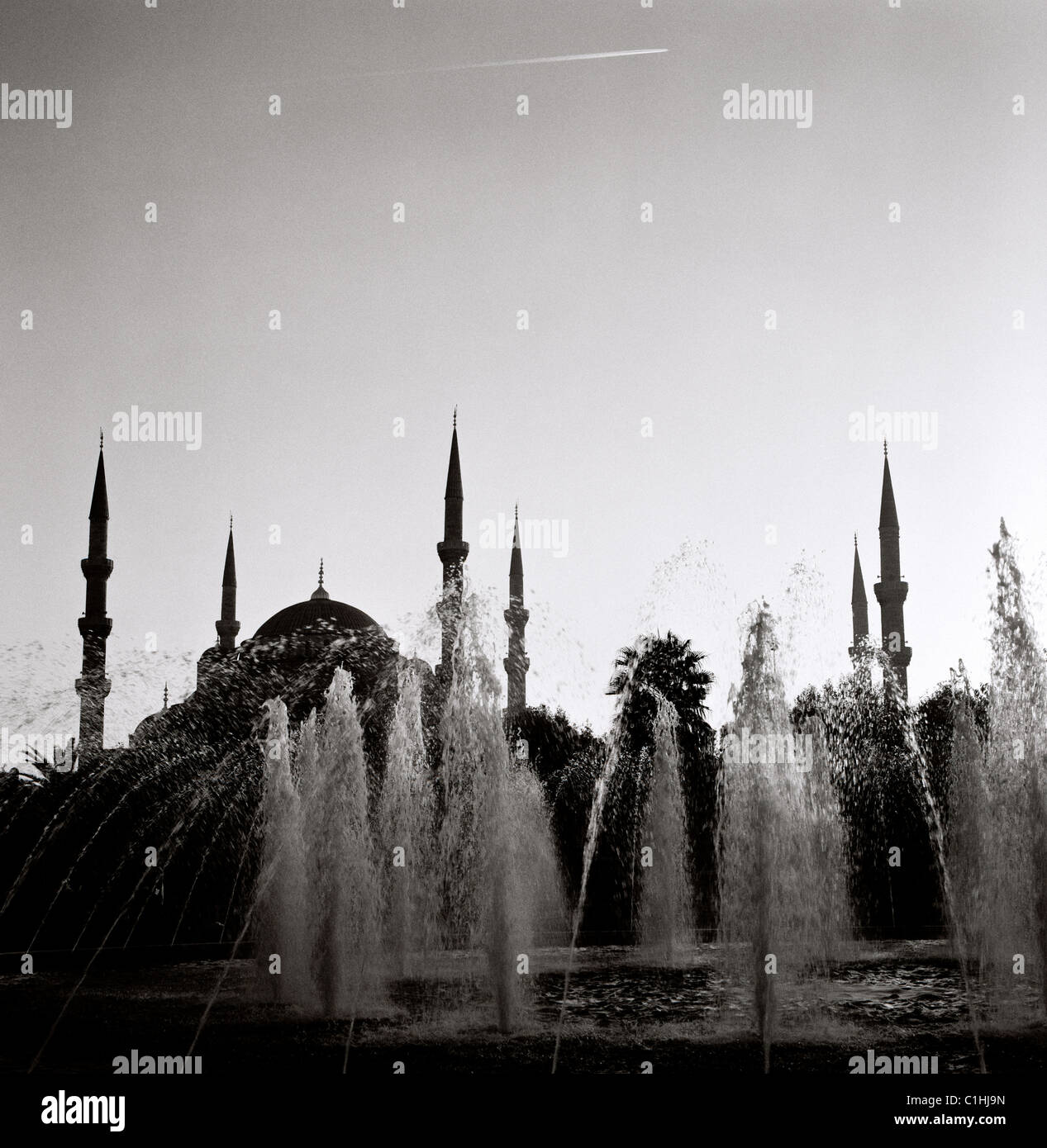 Blue Mosque or Sultan Ahmet Ahmed Camii in Sultanhamet in Istanbul in ...