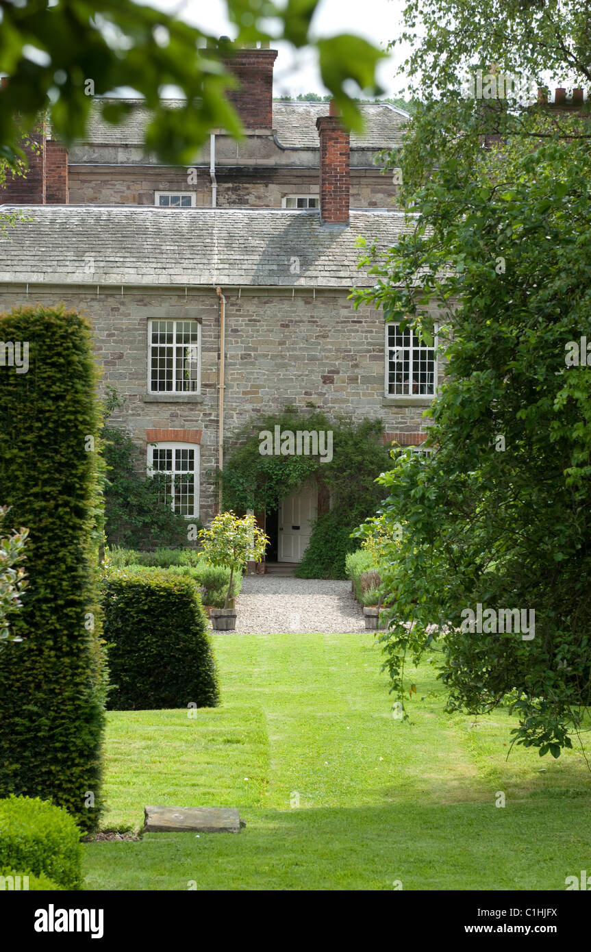 The Dower House, Morville, Shropshire, home of the gardening, Katherine