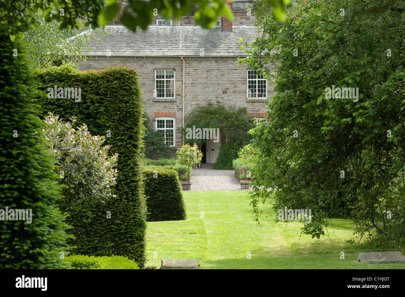 The Dower House, Morville, Shropshire, home of the gardening, Katherine